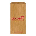 Leader Prescription Paper Bags, 5" x 2" x 10", White Pharmacy Bags - 2,000 Count Case