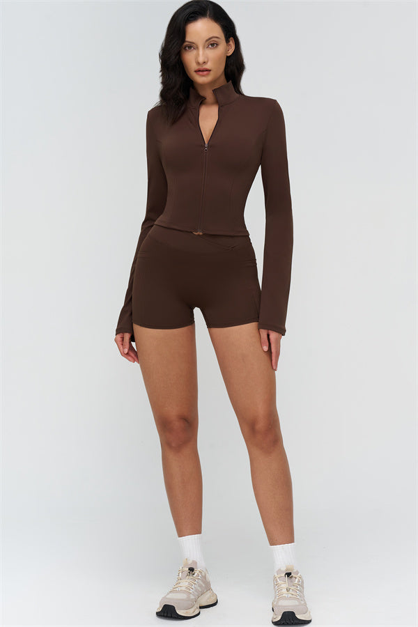The BoldFit Jacket Shorts 2-Piece Set