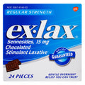 Ex-Lax Stimulant Laxative 15Mg Chocolate 24Ct