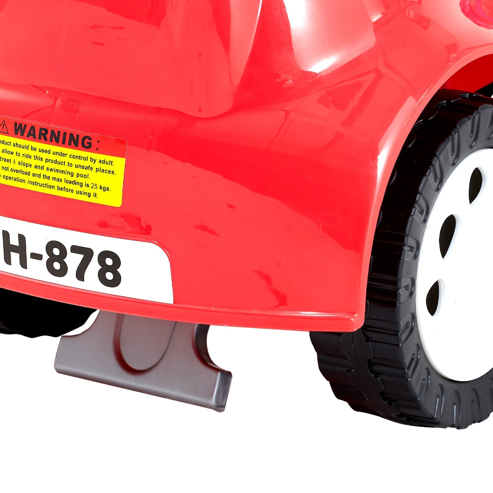 Ride On Toddler Push Car, Push Car for Toddler 19 to 36 Months, Kids Ride On Toy with Music & Under-seat Storage, 55 lbs Load Capacity, Foot-to-Floor Walker for Toddlers Boys Girls, Red