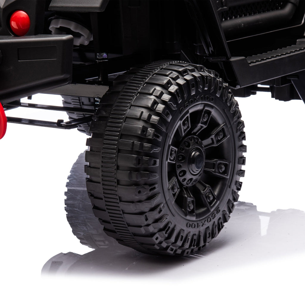 24V Kids Ride On Car W/Parents Remote Control,400W Motor,Four Wheel Suspension,Adjustable speed,USB,MP3,Music,Bluetooth,Large display screen,Power Display,Portable handle,Safety Belt for Kids Aged 3+.