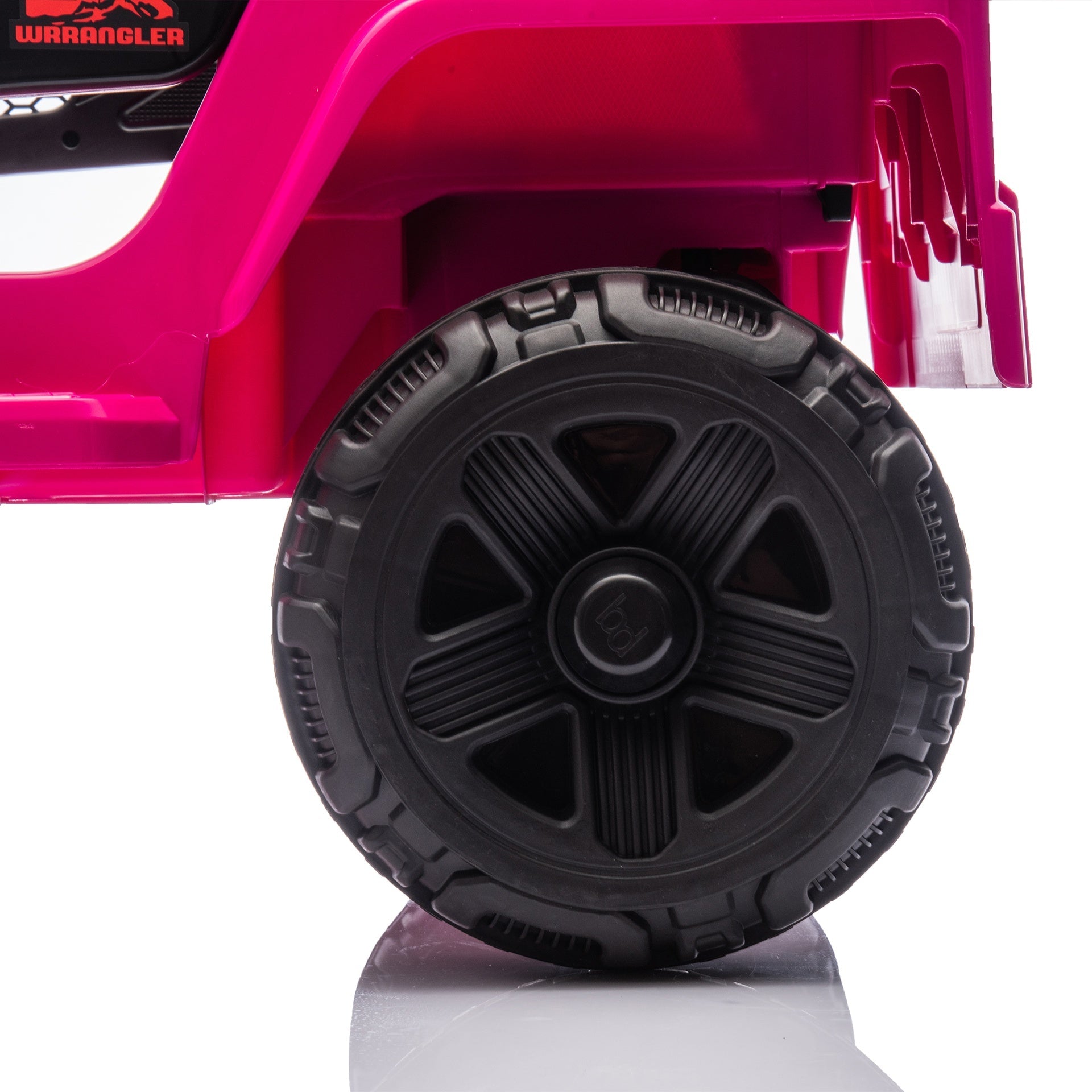 12V Kids Ride On Electric Truck Car W/Parents Control,2WD,Four-wheel suspension,Early education function,Adjustable volume,USB,MP3,Bluetooth,Microphone jack,Power display,LED lights For kids aged 1-4.