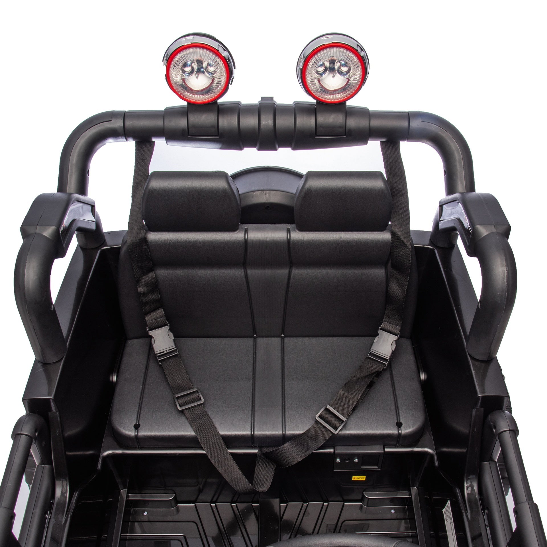 24V Kids Ride On Electric Car W/Parents Control,Seat width 20in,2WD,Rear suspension,Trunk storage,Portable pull rod,Light&Searchlight,Bluetooth,USB,Provide a speed of 2.5-4MPH for Kids Aged 3-8.