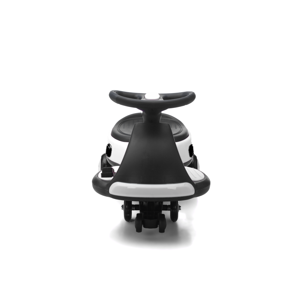 Kids Electric Ride On Car 12V  Electric Wiggle Car , LED Lights , Music,Anti-Rollover for Boys and Girls Ages 3+ Indoor/Outdoor