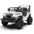 12V Kids Ride On Electric Truck Car W/Parents Control,2WD,Four-wheel suspension,Early education function,Adjustable volume,USB,MP3,Bluetooth,Microphone jack,Power display,LED lights For kids aged 1-4.