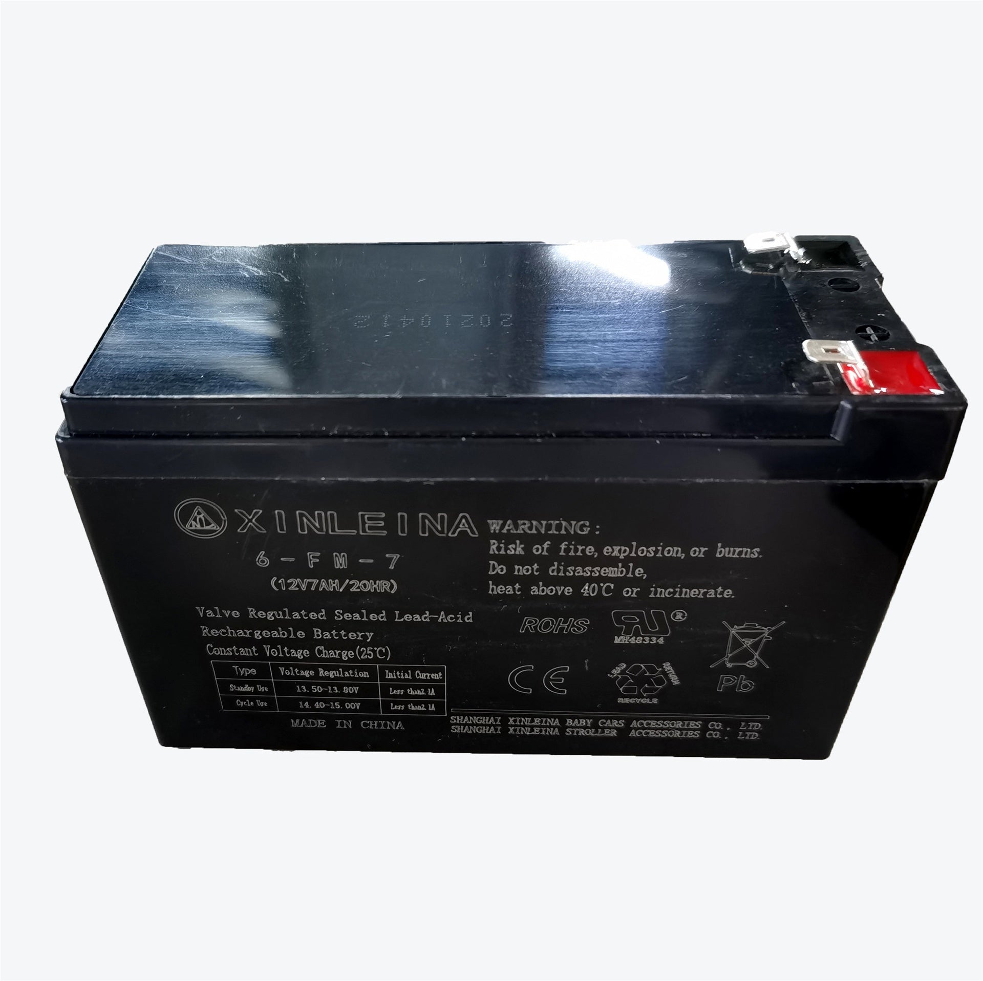 12v 7Ah Battery for Kids Ride on car, Valve Regulated Lead-Acid Rechargeable Battery,Rechargeable Replacement Battery for Kids Ride ons