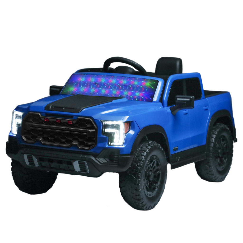 12V Kids Ride-On Car with Remote Control, 4-Wheel Shock Absorption, Multifunctional Music Player - Perfect Gift for Toddlers (3-6 Years Old)