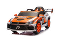 12V4A 20W*2 one button start, forward and backward, high and low speed, music, front light, power display,  two doors can open, 2.4G R/C, seat belt four wheel absorber KIDS RIDE ON CAR