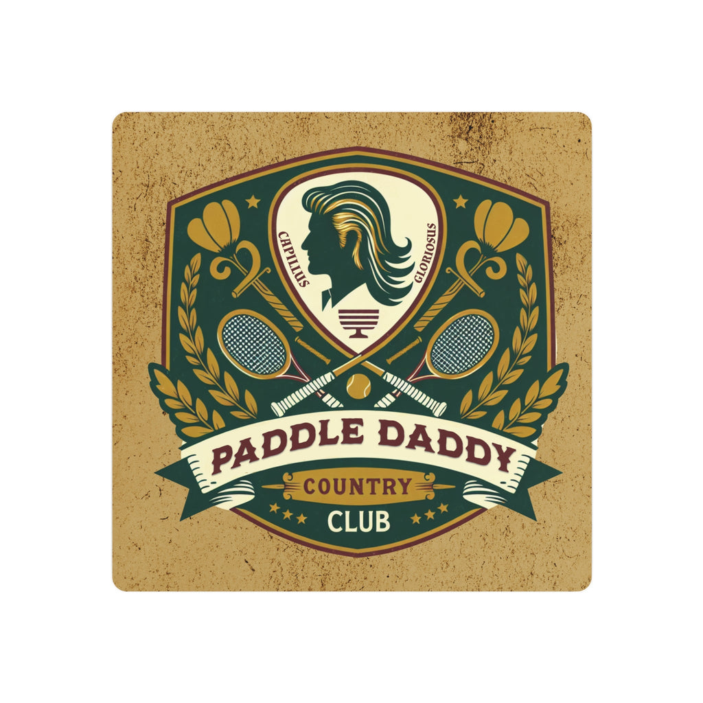 Paddle Daddy Country Club Metallkunstschild, Für Wände, die Mitgliedschaft verdienen, Wandkunst, Mannhöhlenschild, Vatertagsdekoration