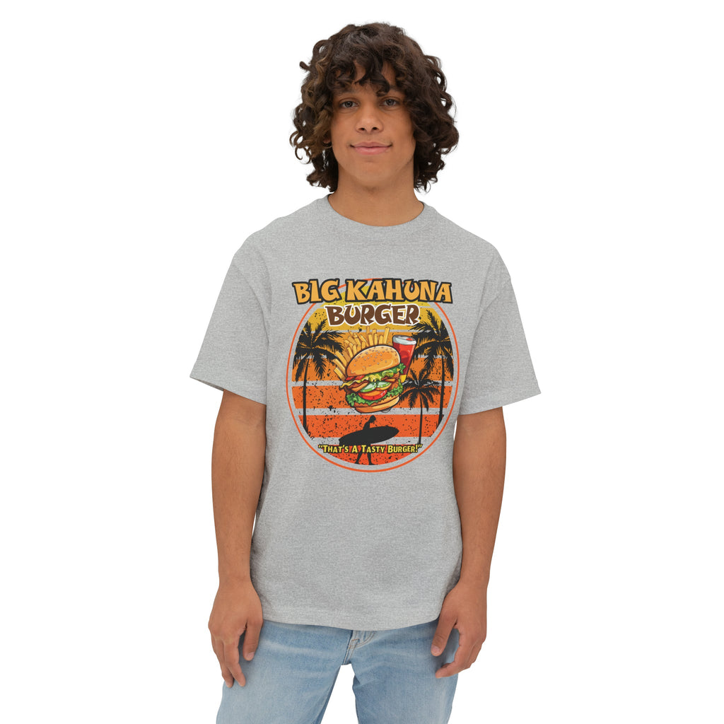 "DirkyThreadz Big Kahuna Burger T-Shirt – Retro Diner-Stil mit ikonischem Grafikdesign"