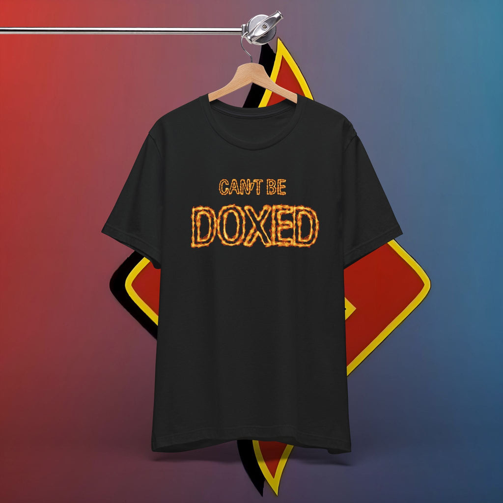 "Blazing Anonymity: Kann nicht gedoxt werden – The Shuli Network Inferno Edition #skoal" Unisex T-Shirt aus Jersey mit kurzen Ärmeln
