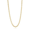 Golden Cable Link Necklace - 18k Gold Plated