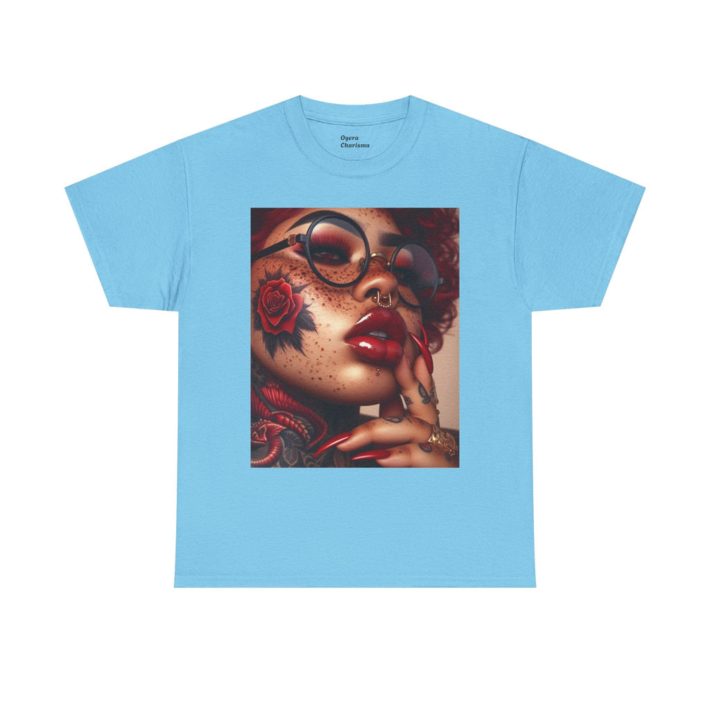 “Code Red” Cotton Graphic Tee