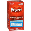 MegaRed Krill Oil, Superior Omega 3, Extra Strength, 500 Mg, Softgels 40ct