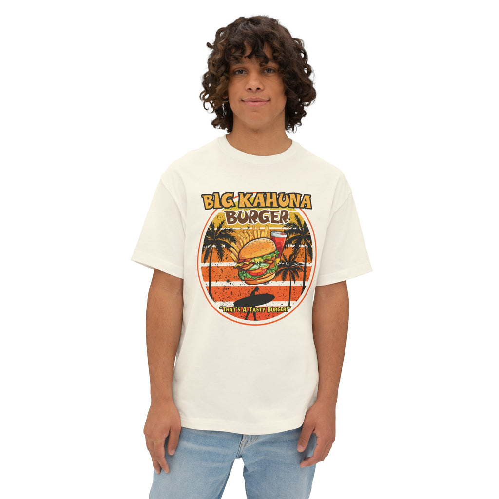 "DirkyThreadz Big Kahuna Burger T-Shirt – Retro Diner-Stil mit ikonischem Grafikdesign"