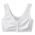Silverts Adaptive Front Closure Bra - White, 2X-Large