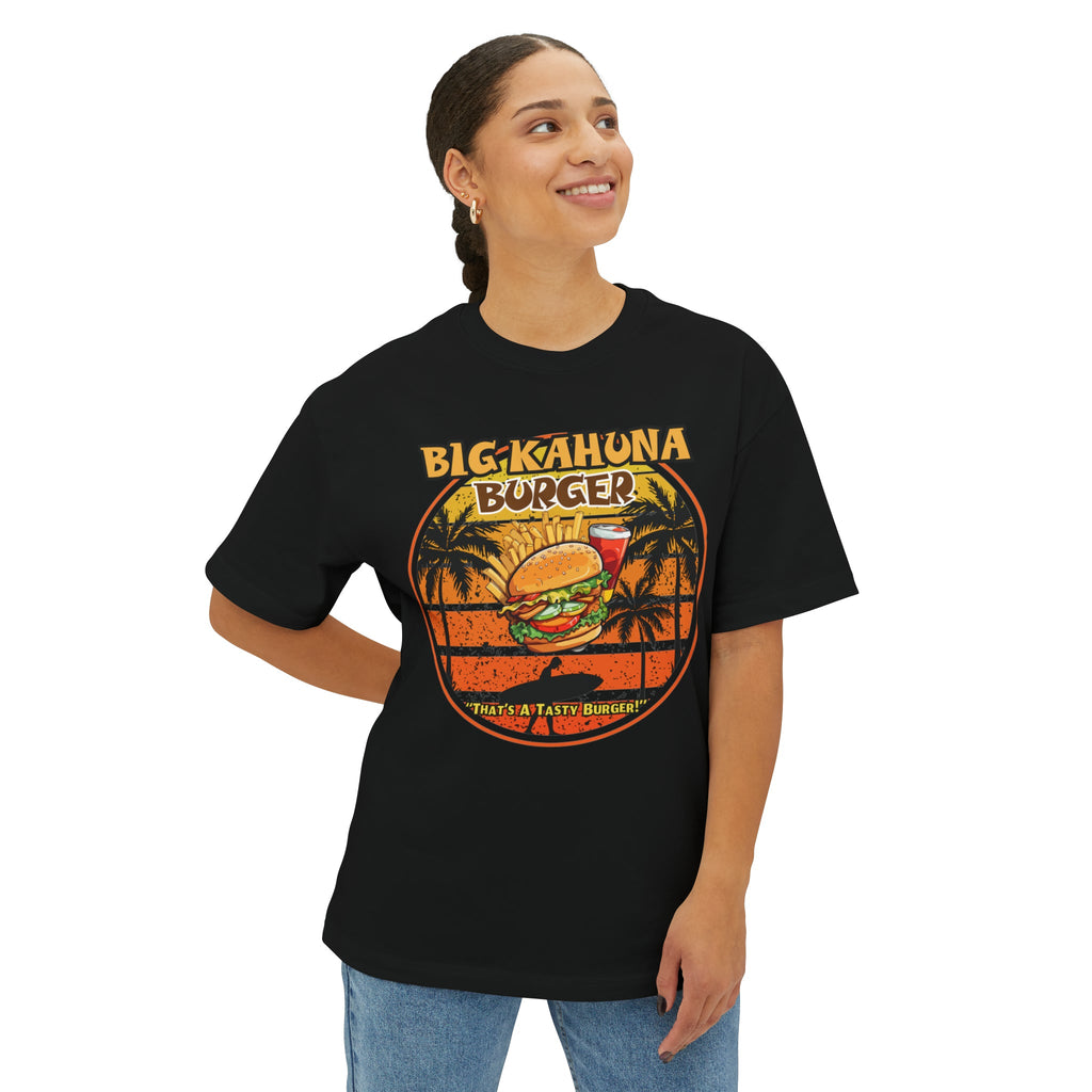"DirkyThreadz Big Kahuna Burger T-Shirt – Retro Diner-Stil mit ikonischem Grafikdesign"