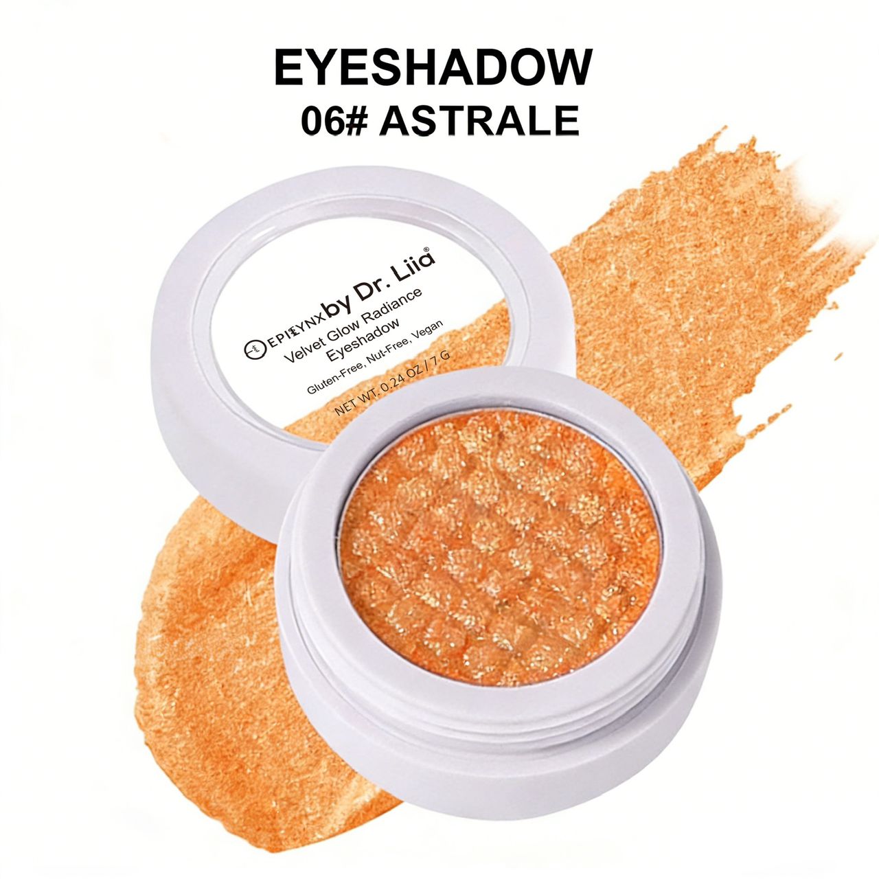 Velvet Glow Radiance Lidschatten – Vegan, Glutenfrei, Nussfrei, Eifrei