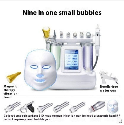 Schönheitsinstrumentenreiniger Gesichtssauerstoffinjektion Hautspray Schönheitssalon Mesotherapie Farblichtmaske Schönheitsinstrument