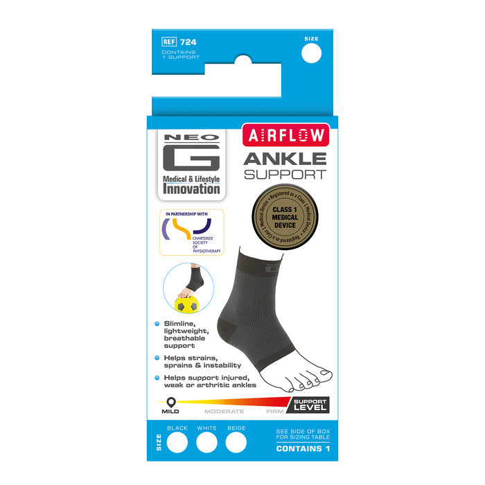 Neo G Airflow Ankle Support Brace Size Small