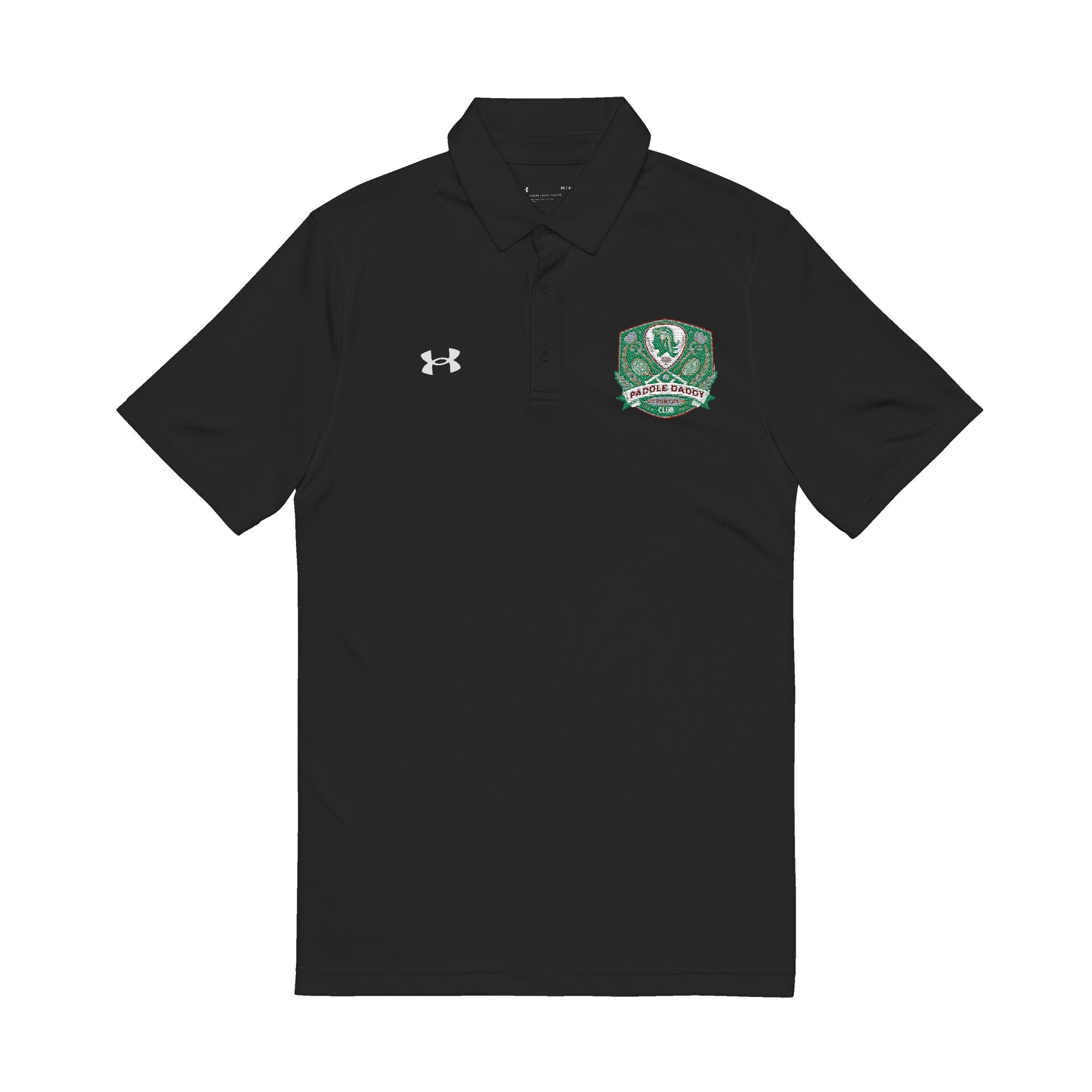 Paddle Daddy Country Club Besticktes Performance Polo-Shirt – Stilvolle Sportbekleidung für Herren, Freizeitausflüge, Arbeitsveranstaltungen, Golf,