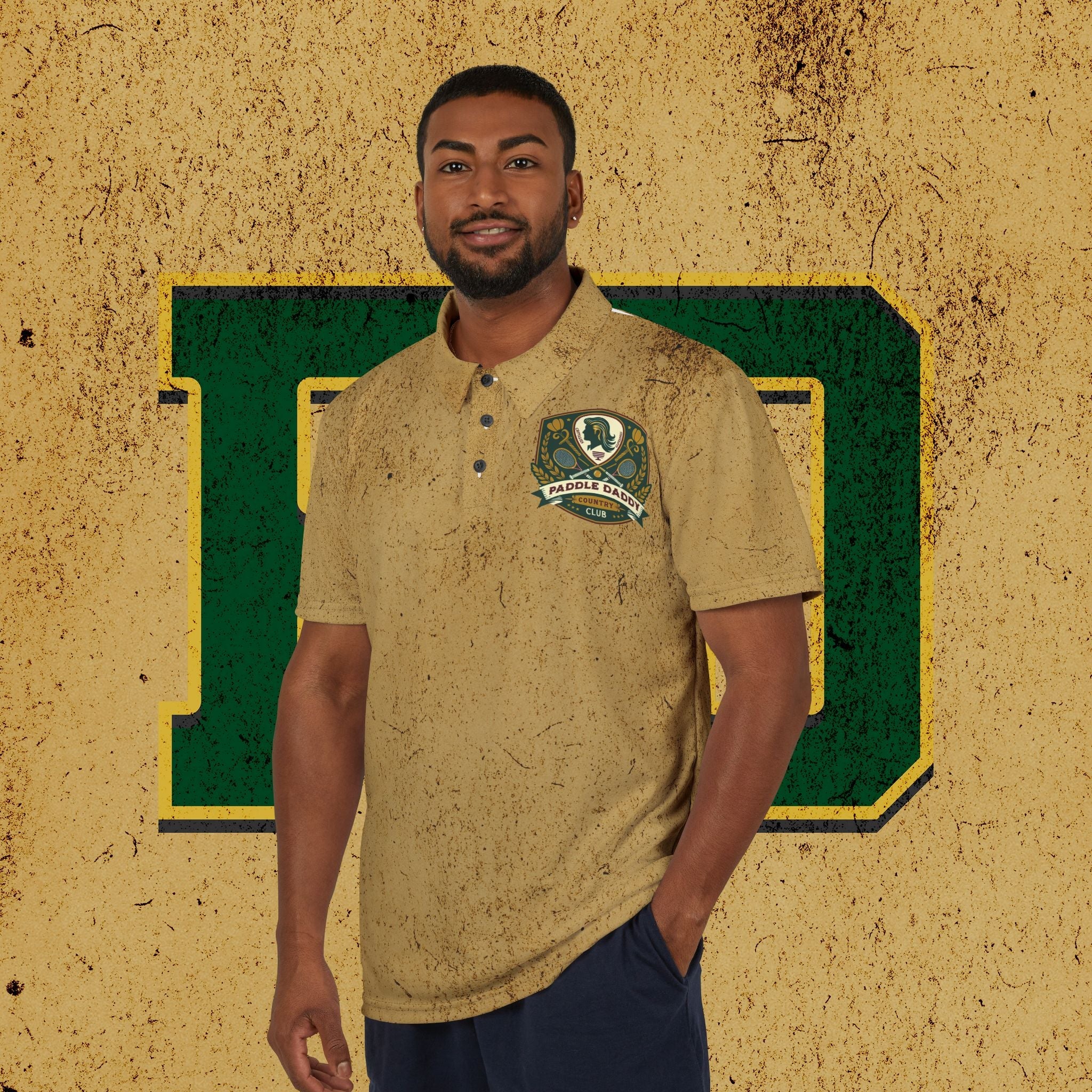 Paddle Daddy Country Club™ Polo  Retro Swagger, Modern Mischief