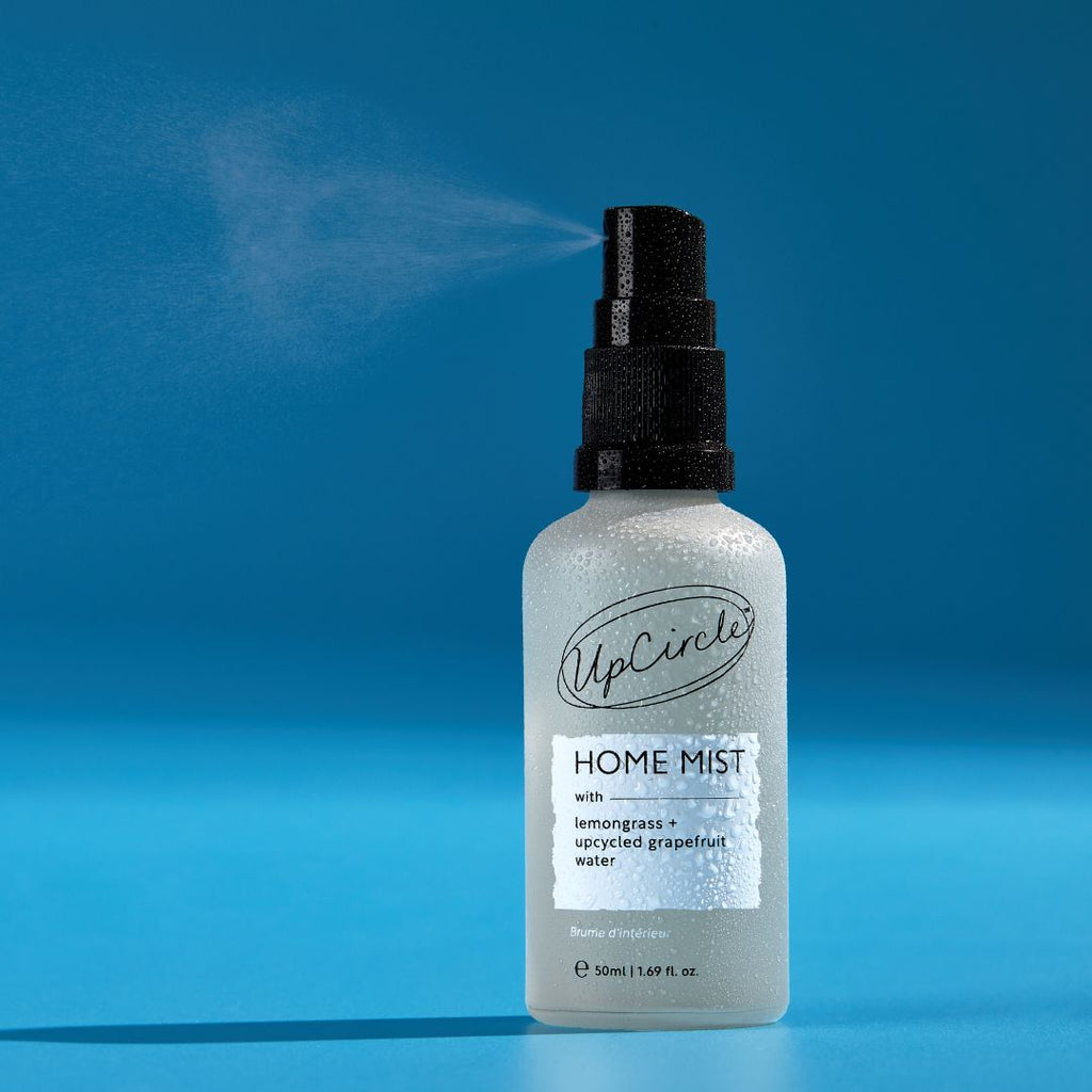 Raumspray mit Zitronengras + Grapefruit in Handtaschengröße