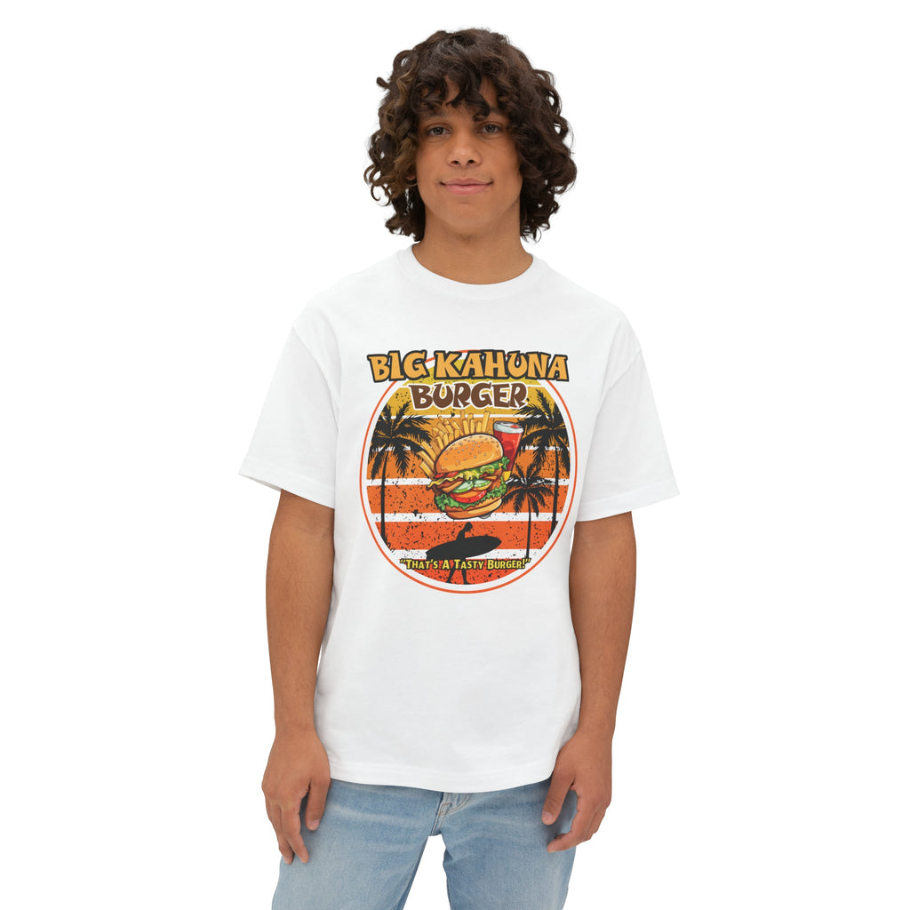 "DirkyThreadz Big Kahuna Burger T-Shirt – Retro Diner-Stil mit ikonischem Grafikdesign"