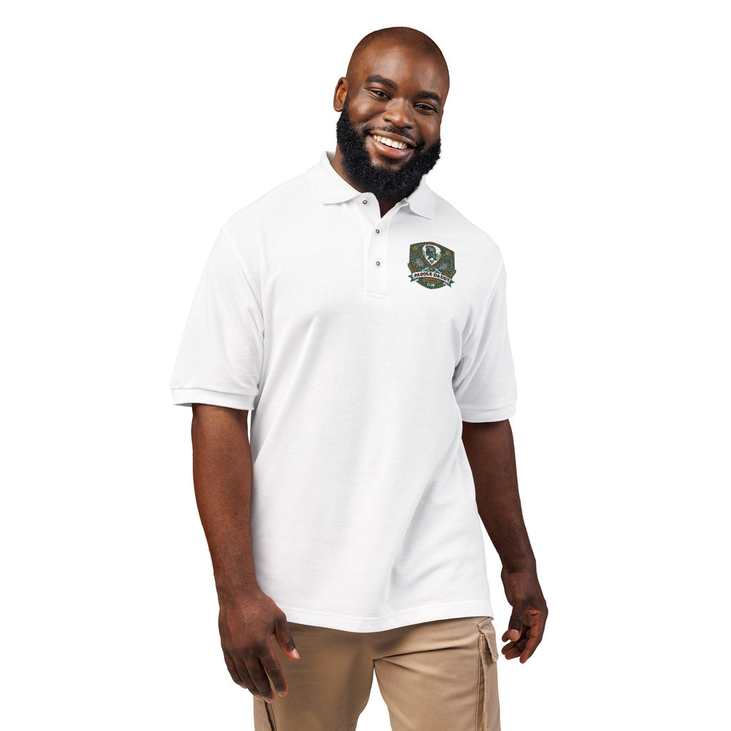 Paddle Daddy Country Club Polo  Embroidered Unisex Elegance for the Ironically Elite