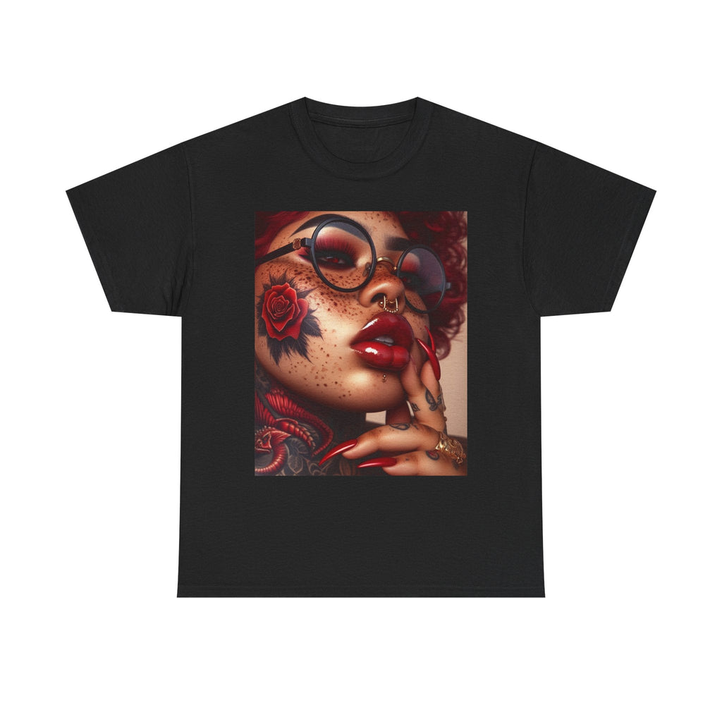 “Code Red” Cotton Graphic Tee