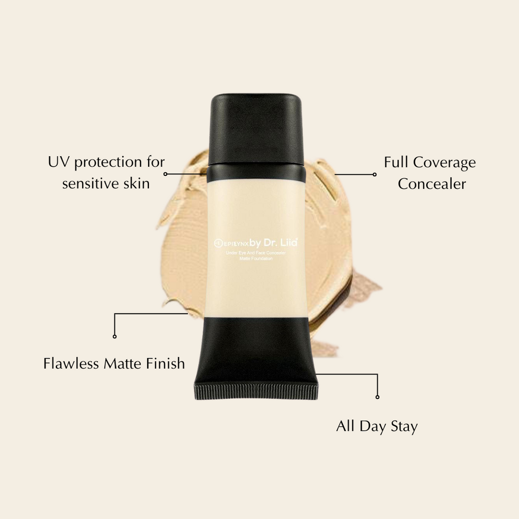 Luminous Foundation & Concealer Duo – Feuchtigkeitsspendend, Mineralischer Lichtschutzfaktor, Ganztägiger Halt