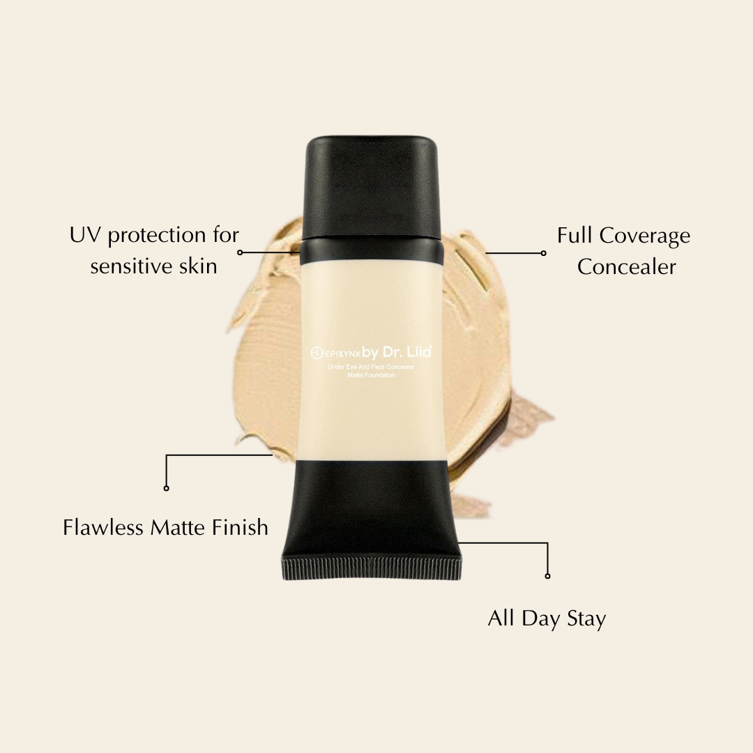 Luminous Foundation & Concealer Duo – Feuchtigkeitsspendend, Mineralischer Lichtschutzfaktor, Ganztägiger Halt