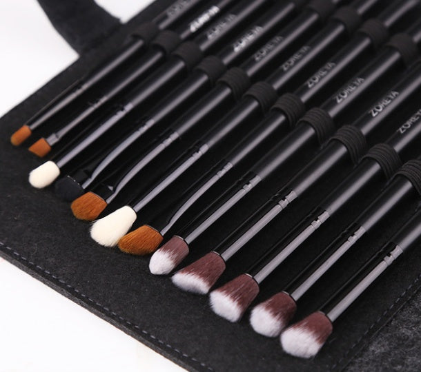18-teiliges handgefertigtes Make-up-Pinsel-Set