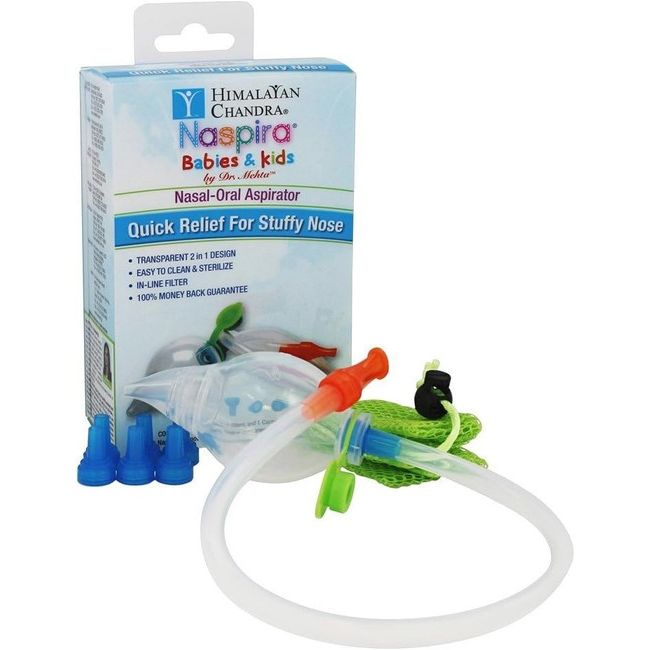 Himalayan Chandra Naspira, Nasal-oral Aspirator - Babies & Kids