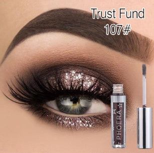 PHOERA Magnificent Metals Glitter and Glow Flüssiger Lidschatten, wählbar aus 12 Farben