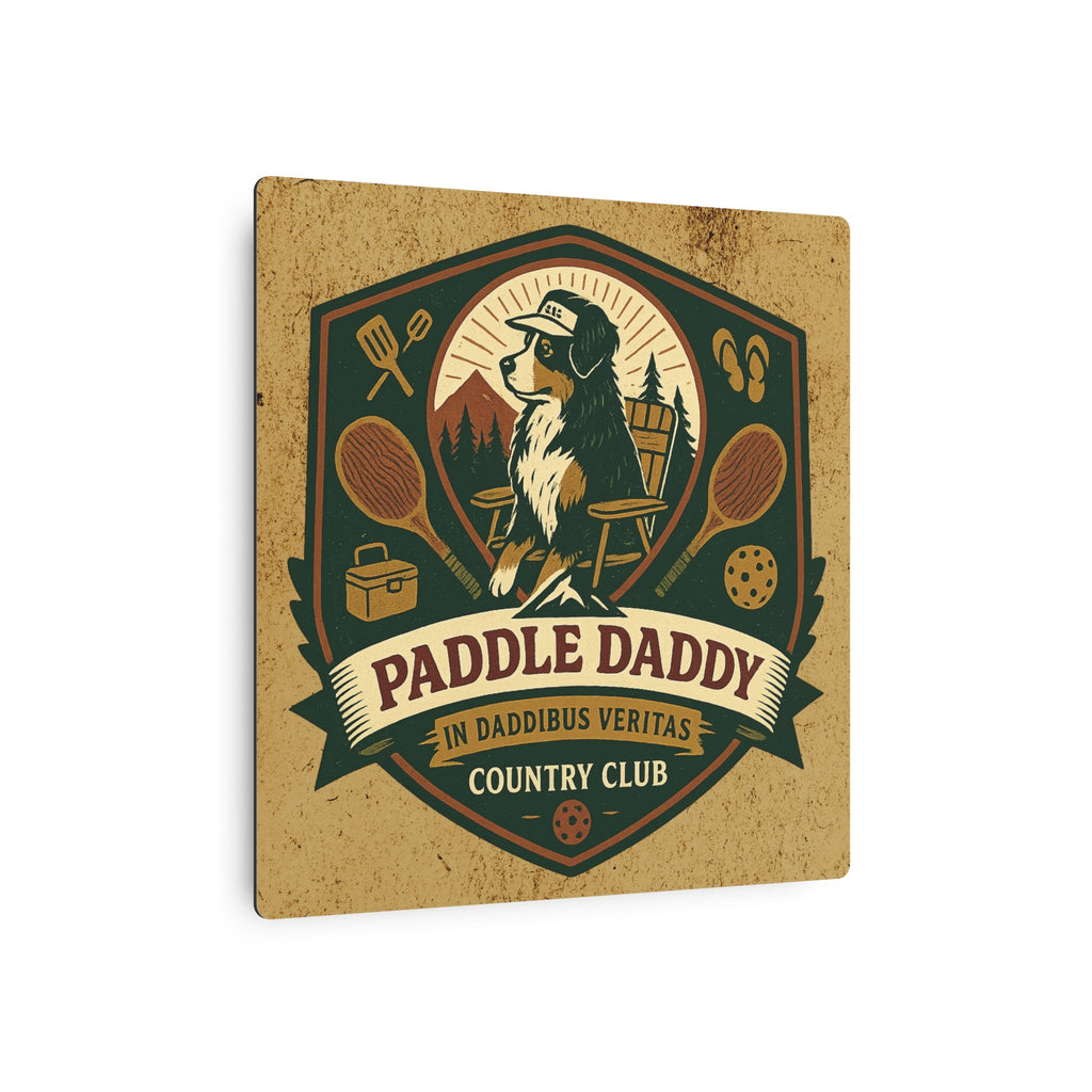 Paddle Daddy Country Club™ Metallkunstschild Die Chloe Edition