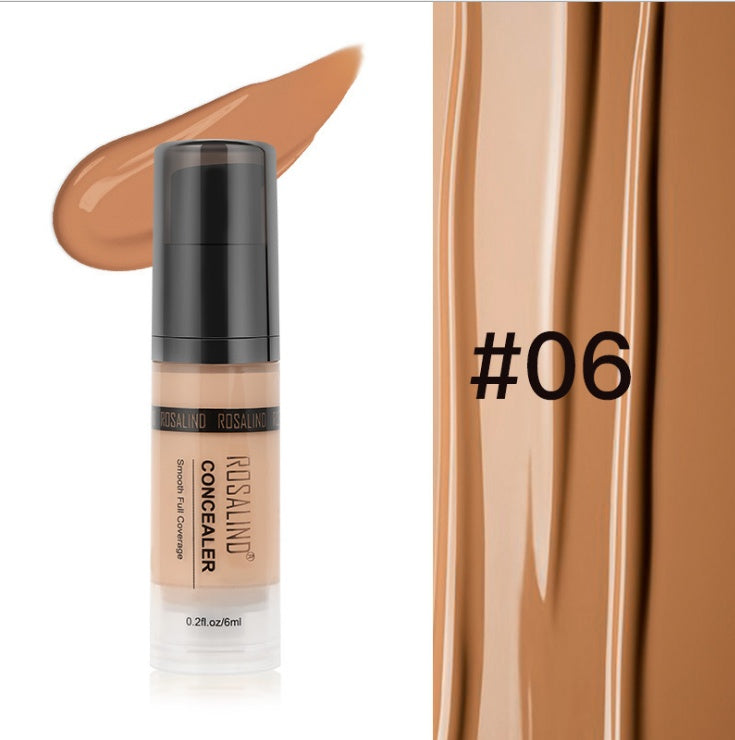 ROSALIND Furchtloser seidiger Concealer deckt dunkle Augenringe und Aknenarben ab Concealer Pen Lippen-Primer