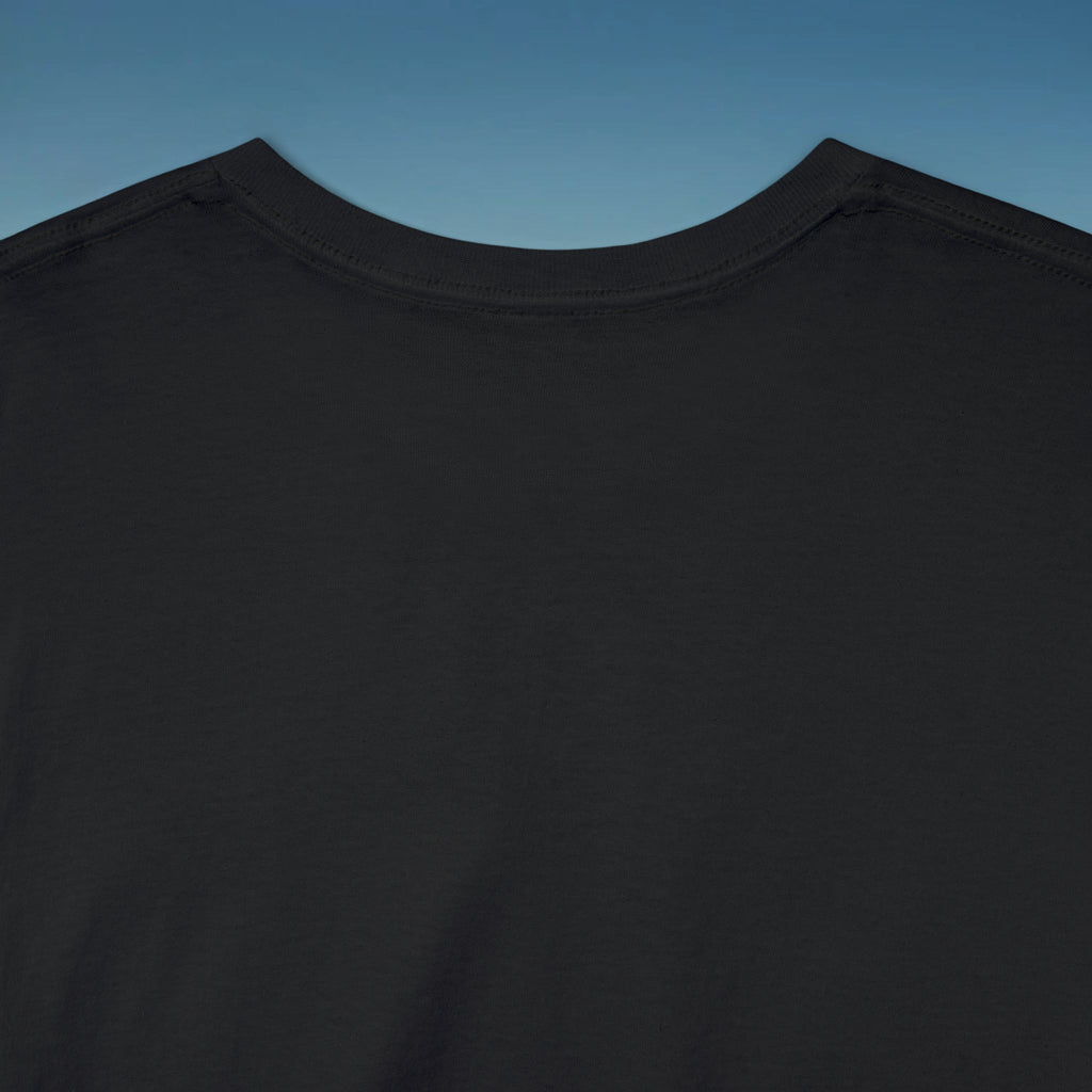 "DirkyThreadz Siam Palace T-Shirt – Mutiges Take-out-Grafikdesign aus schwarzer Baumwolle"
