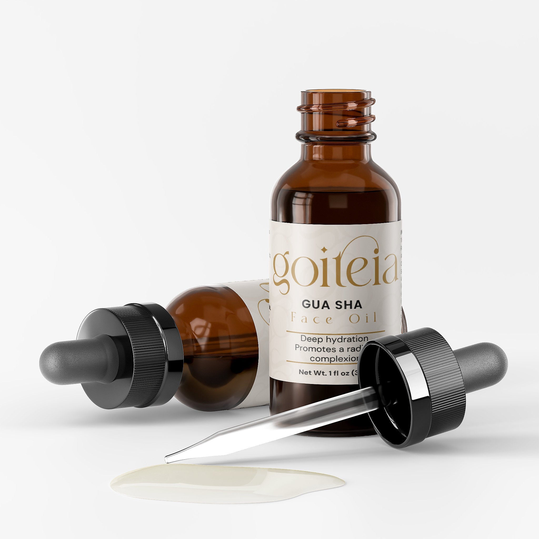 Goiteia Gua Sha Face Oil 1 fl oz (30ml)