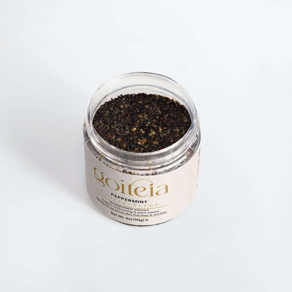Goiteia Peppermint Coffee Scrub 4 oz (113g)