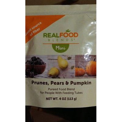 Blends Prunes Pears Pumpkin
