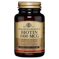 Solgar Enhanced Potency Biotin 1000 Mcg, 100 Vegetable Capsules