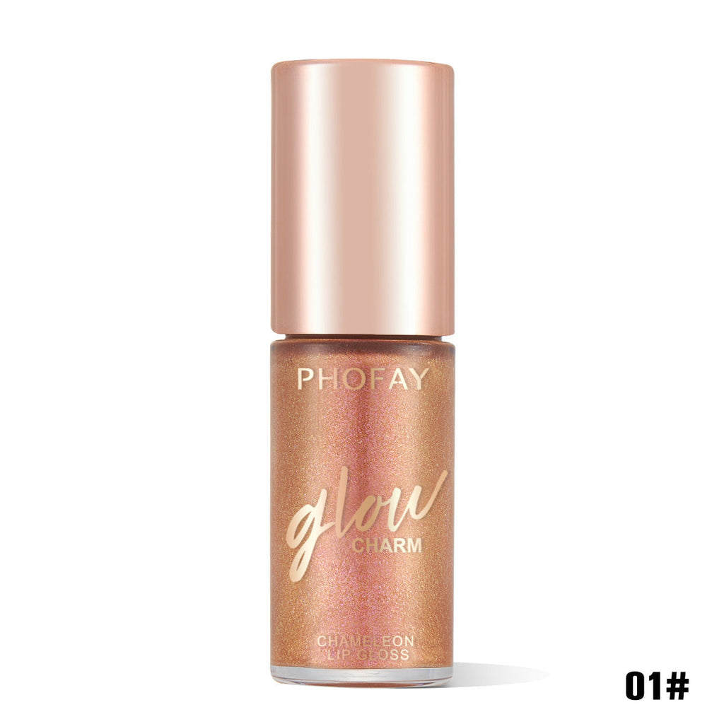 PHOFAY Feuchtigkeitsspendender Schimmer-Lipgloss