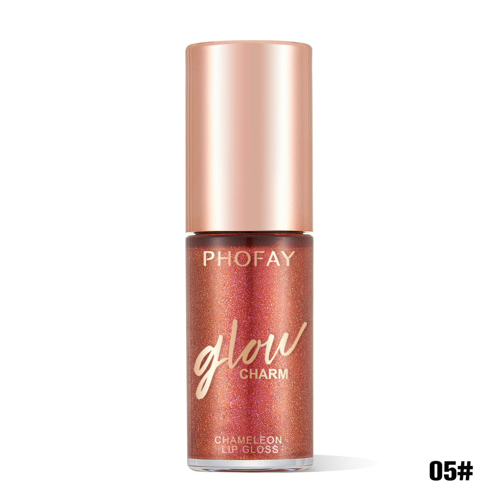 PHOFAY Feuchtigkeitsspendender Schimmer-Lipgloss