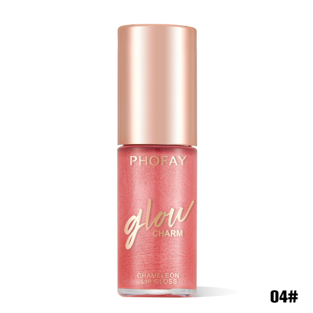 PHOFAY Feuchtigkeitsspendender Schimmer-Lipgloss