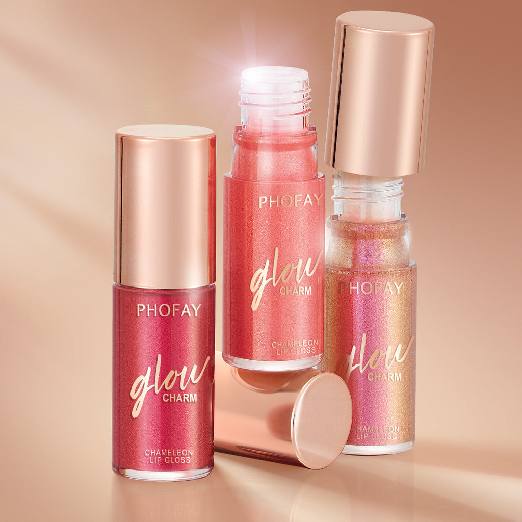 PHOFAY Feuchtigkeitsspendender Schimmer-Lipgloss