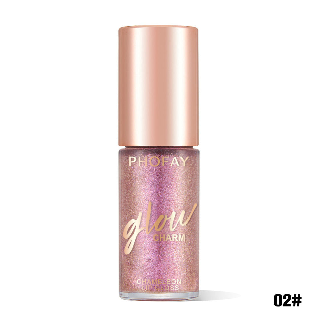 PHOFAY Feuchtigkeitsspendender Schimmer-Lipgloss