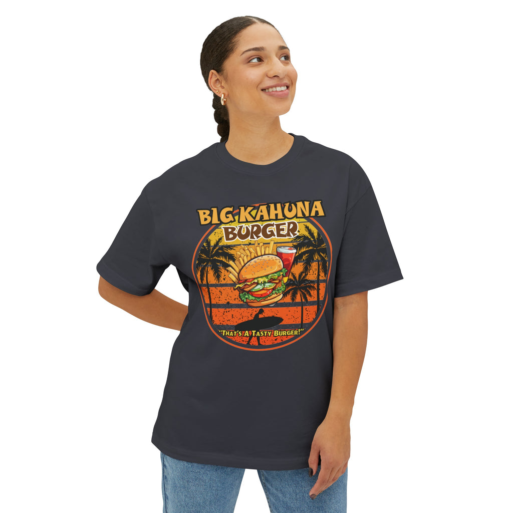 "DirkyThreadz Big Kahuna Burger T-Shirt – Retro Diner-Stil mit ikonischem Grafikdesign"