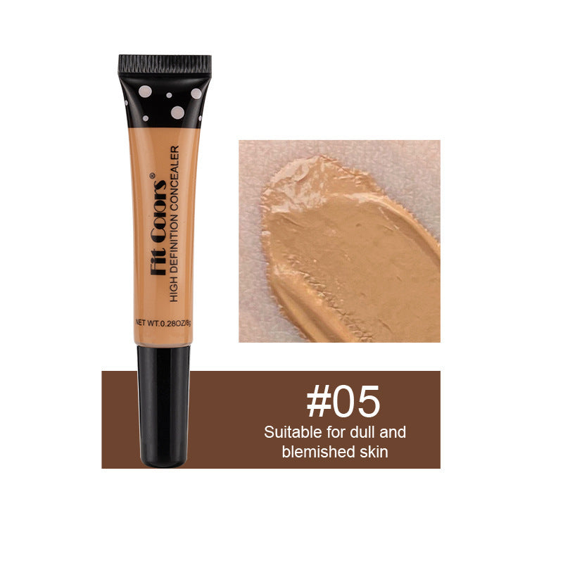 8-farbiger Schlauch-Concealer, Abdeckcreme, Reparatur, nährende flüssige Grundierung, Augenringe, Aknenarben, grenzüberschreitend