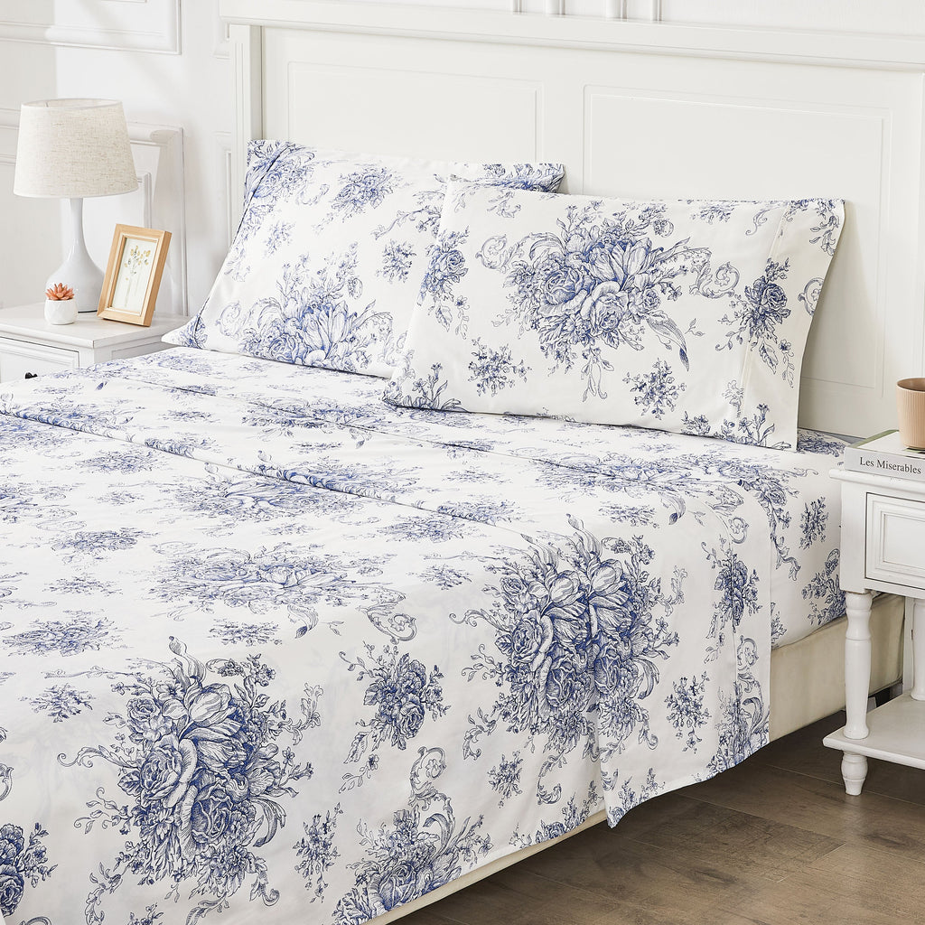 Toile-Bettwäsche-Set